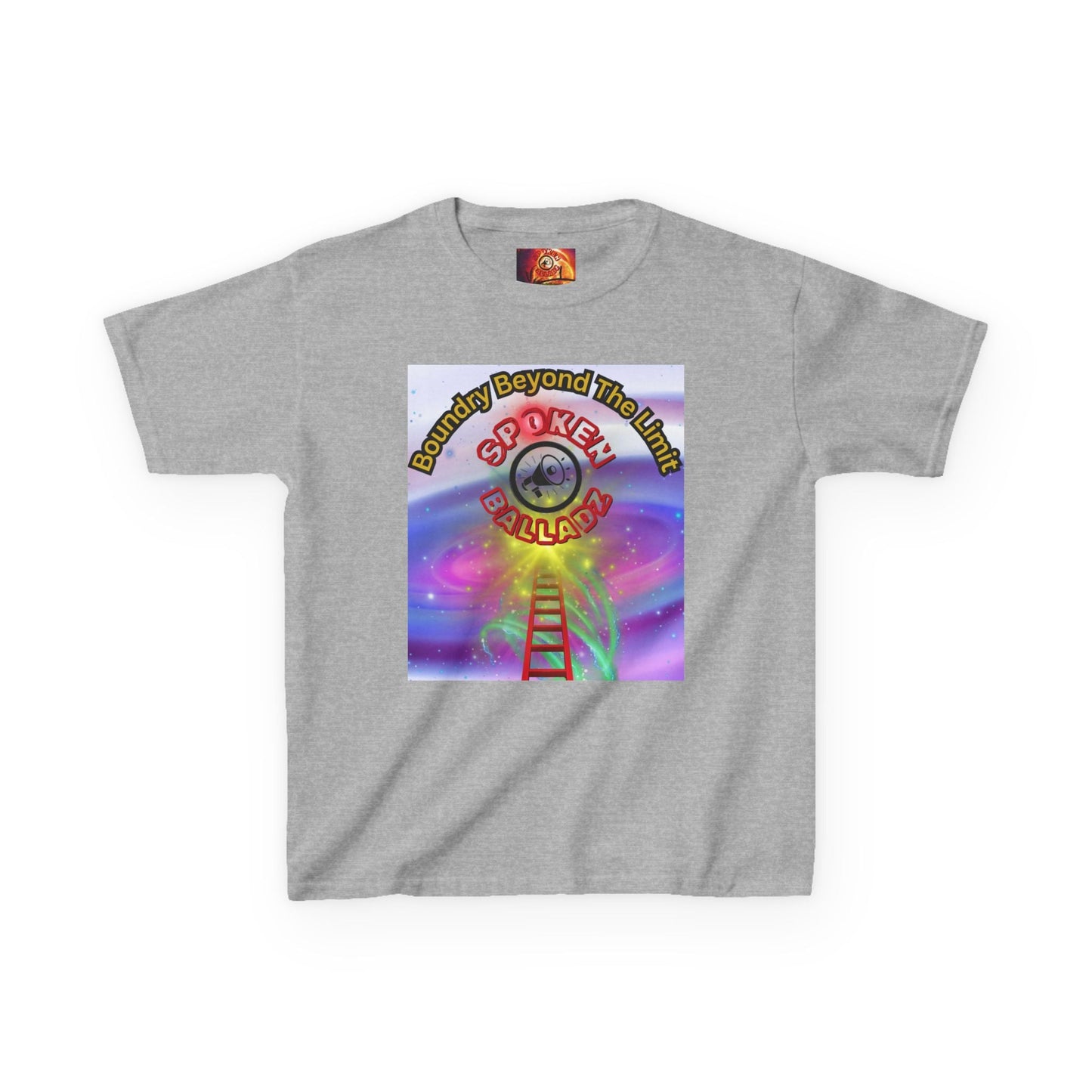 Spoken Balladz - Official 'Ladder 2 Success' Designer Kids T-Shirt Printify