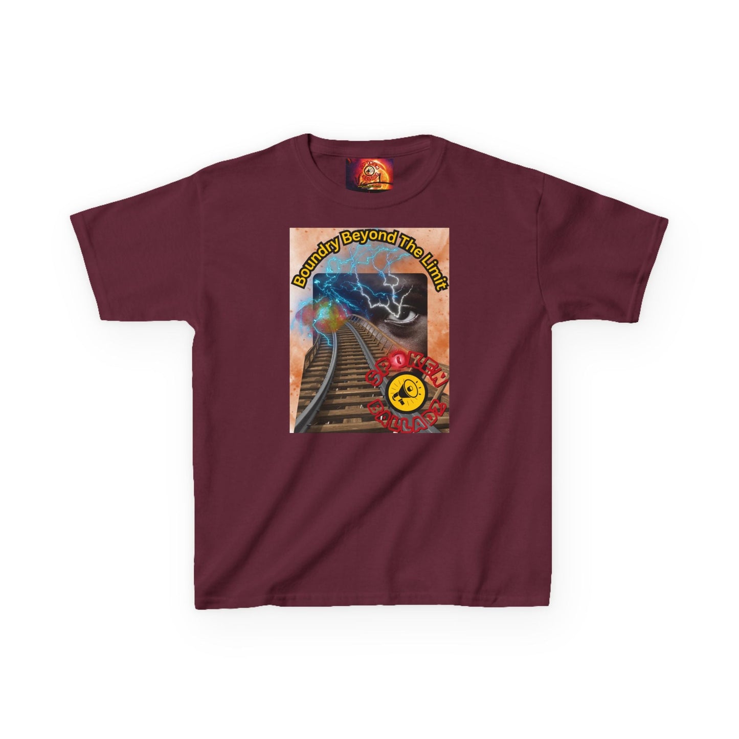 Spoken Balladz - Original 'The Way I See It' Designer Kids T-Shirt Printify