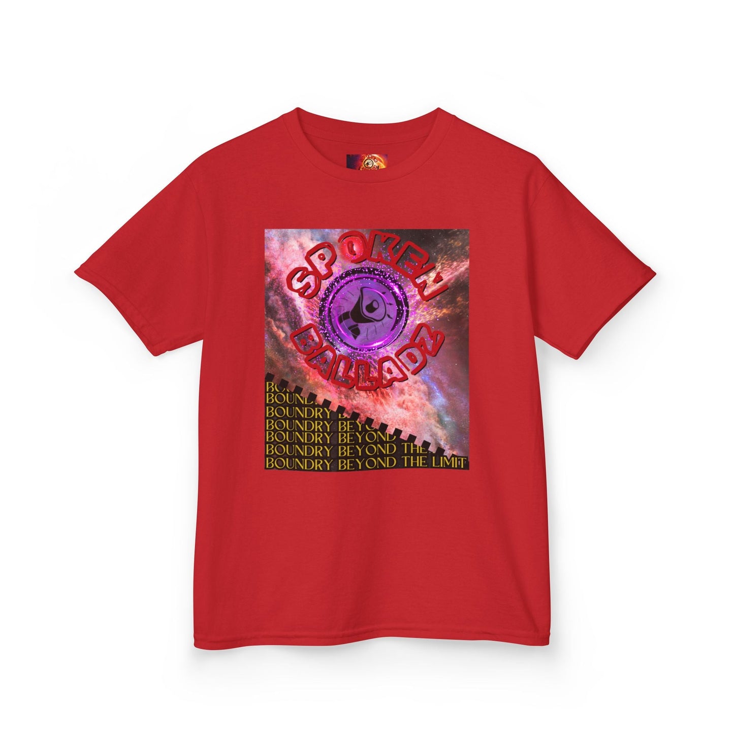 Spoken Balladz - Original 'Sound Of Creation' Designer Kids T-Shirt Printify