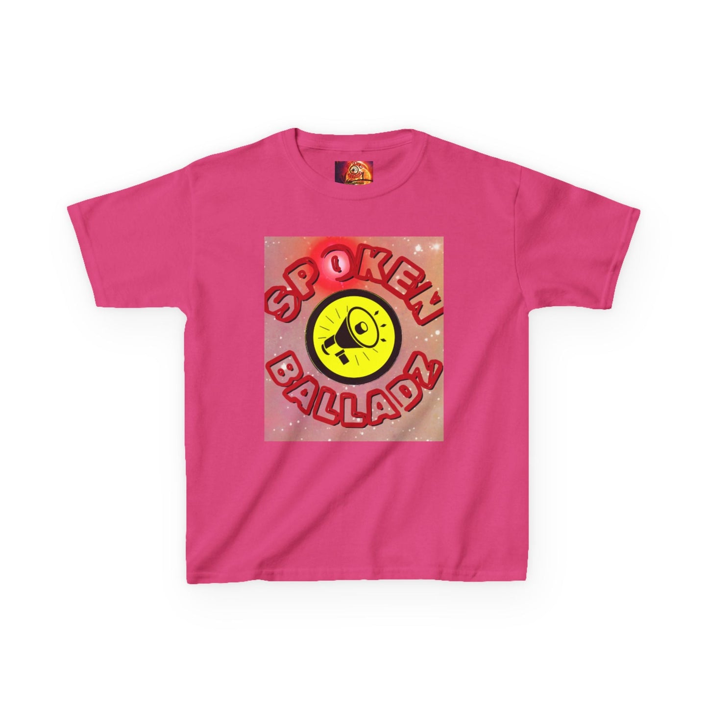 Spoken Balladz - Original 'Signature Logo' Designer Kids T-Shirt Printify