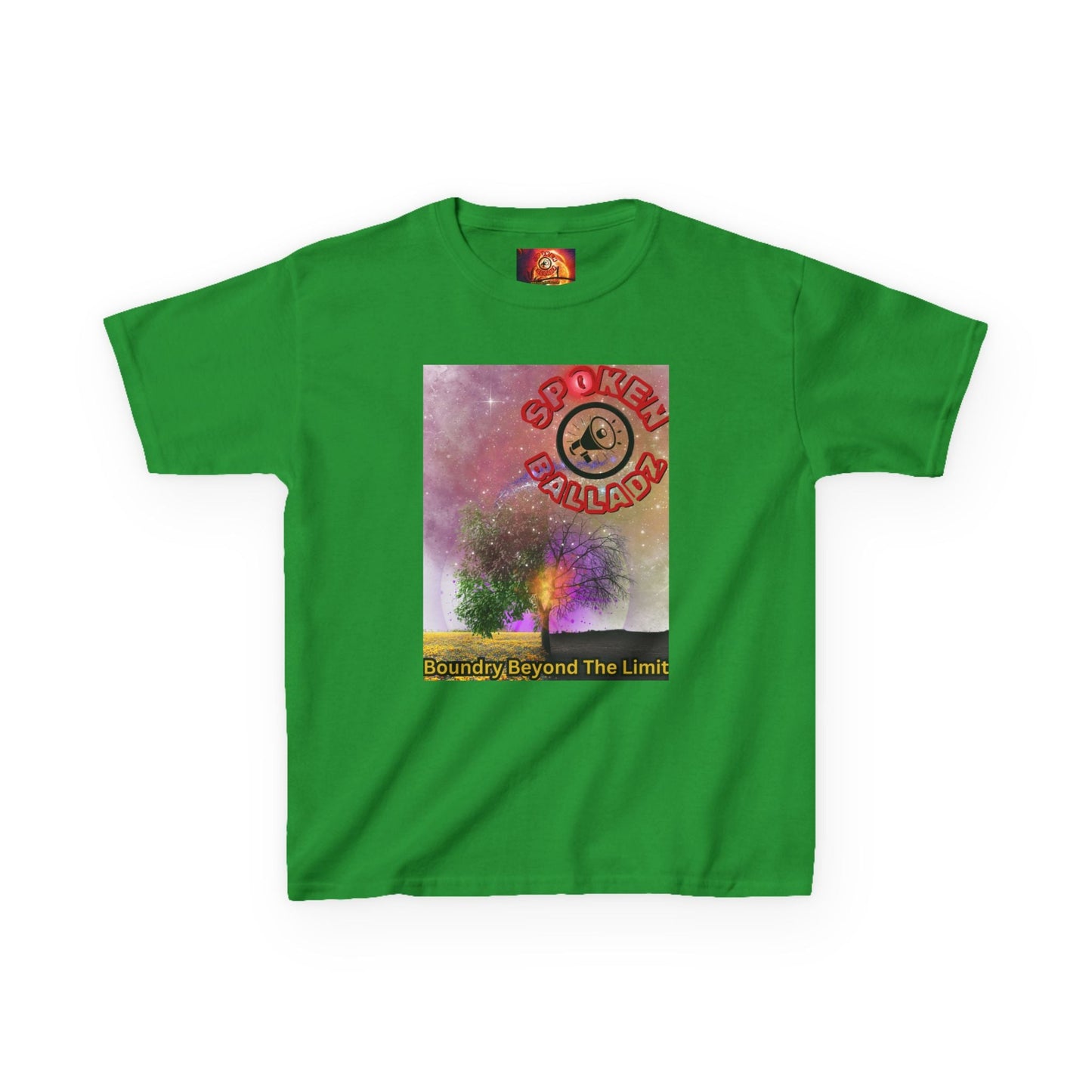 Spoken Balladz - Original 'Spark Of Life' Designer Kids T-Shirt Printify