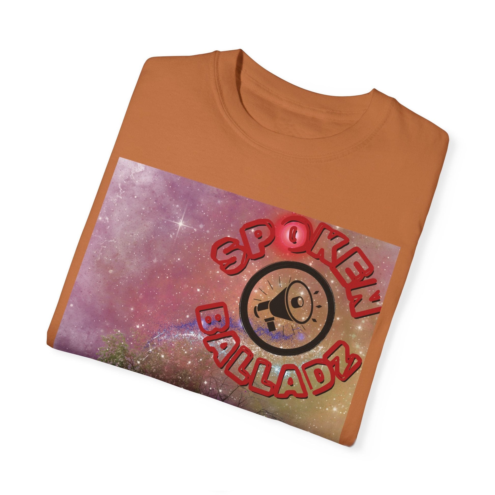 Spoken Balladz Unisex Garment-Dyed 'Spark Of Life' T-Shirt Printify