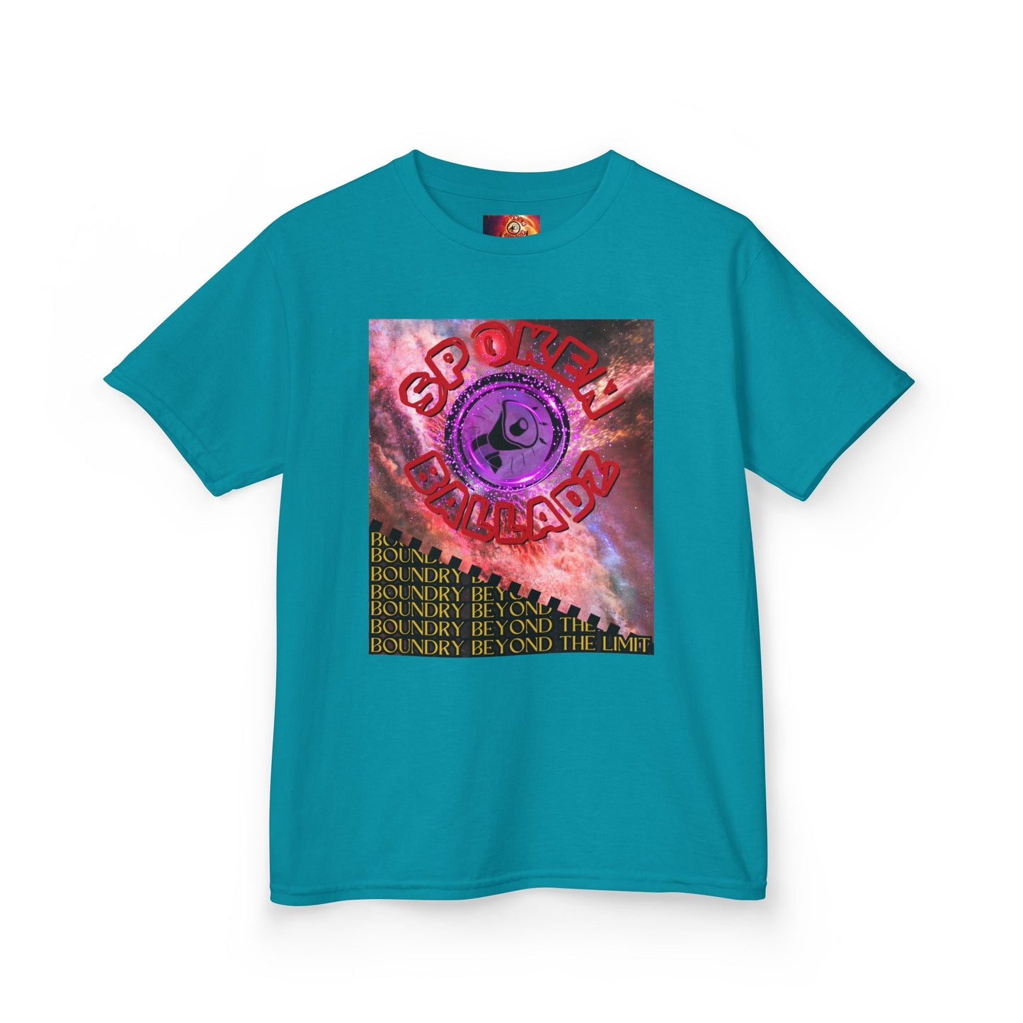 Spoken Balladz - Original 'Sound Of Creation' Designer Kids T-Shirt Printify