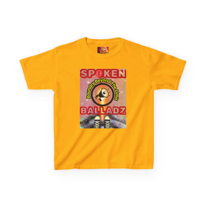 Spoken Balladz -Original 'Feet At Your Universe' Designer Kids T-Shirt Printify