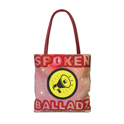 Spoken Balladz 'Signature Logo' Tote Bag Printify