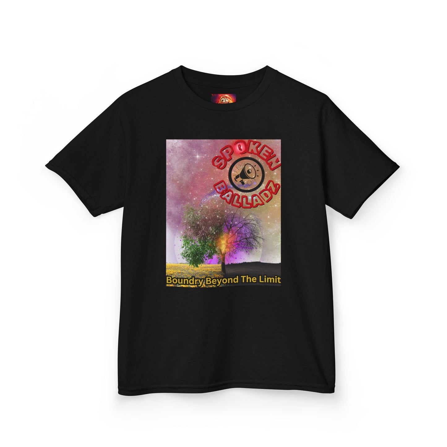 Spoken Balladz - Original 'Spark Of Life' Designer Kids T-Shirt Printify