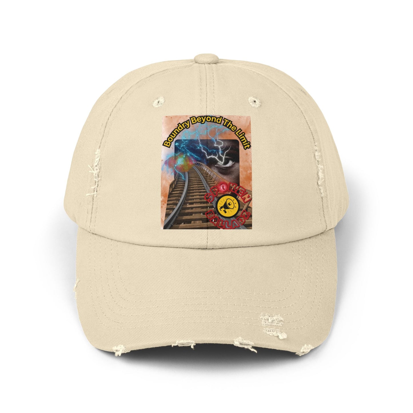 Spoken Balladz 'The Way I See It' Unisex Distressed Cap Printify