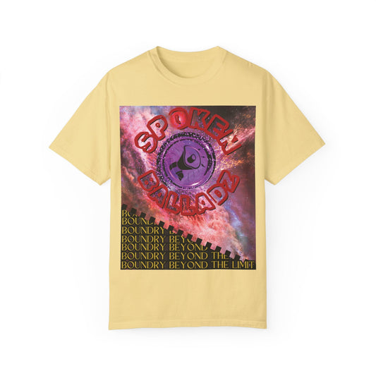 Spoken Balladz Unisex Garment-Dyed 'Sound Of Creation' T-Shirt Printify