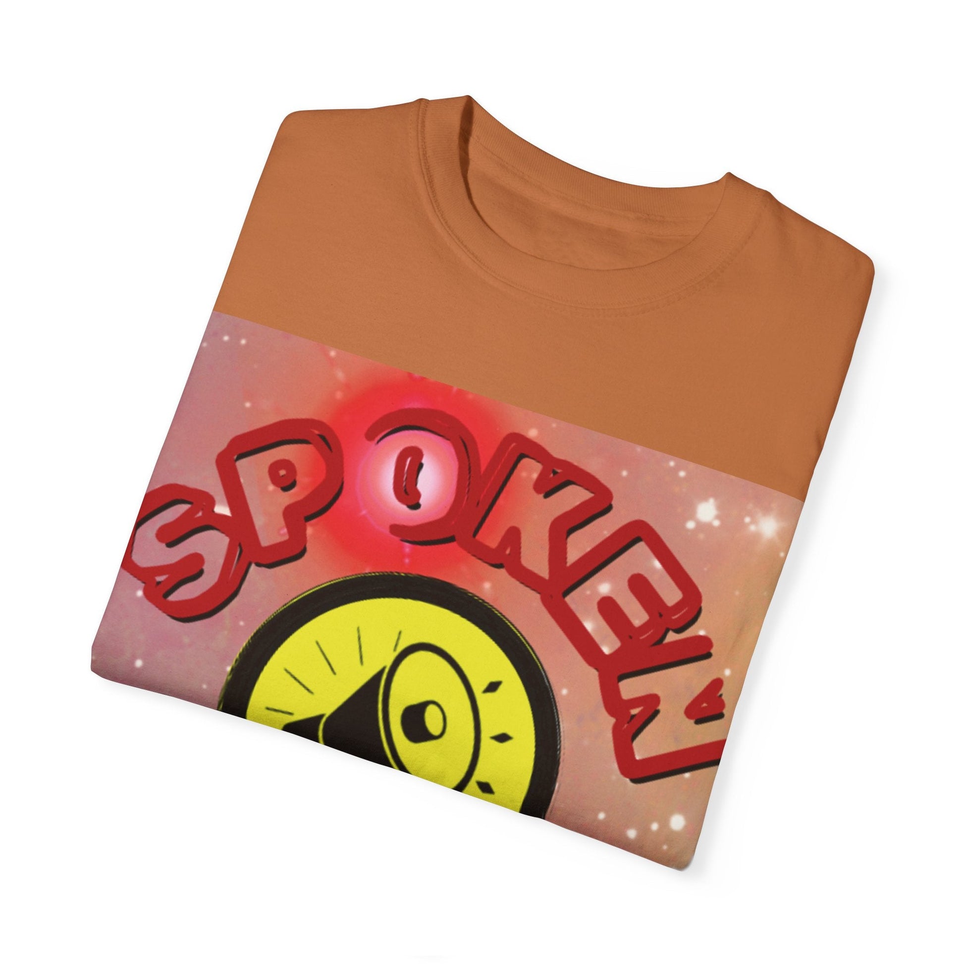 Spoken Balladz Unisex Garment-Dyed 'Signature Logo' T-Shirt Printify