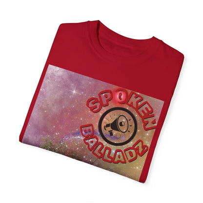 Spoken Balladz Unisex Garment-Dyed 'Spark Of Life' T-Shirt Printify