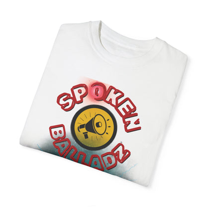 Spoken Balladz Unisex Garment-Dyed 'Lawbreaker' T-Shirt Printify