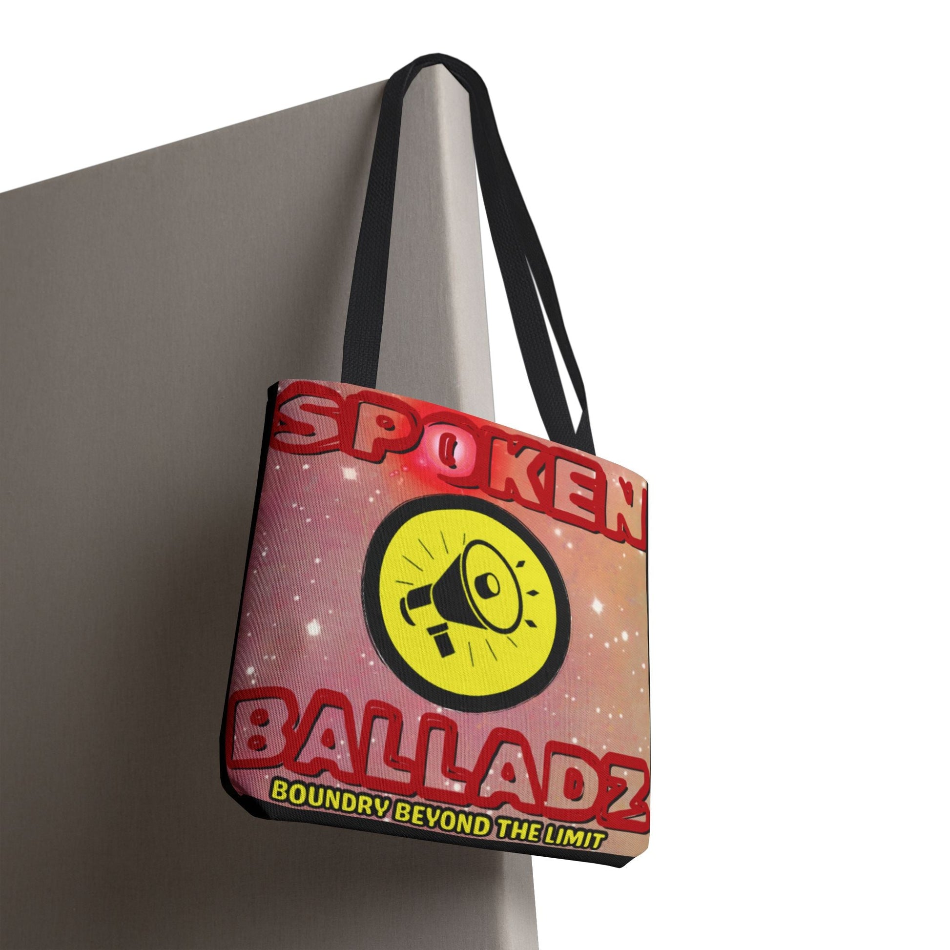 Spoken Balladz 'Signature Logo' Tote Bag Printify