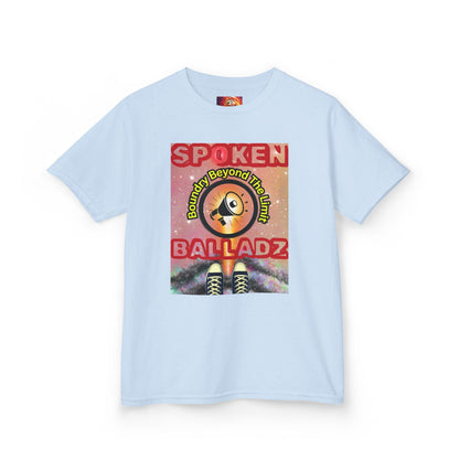 Spoken Balladz -Original 'Feet At Your Universe' Designer Kids T-Shirt Printify