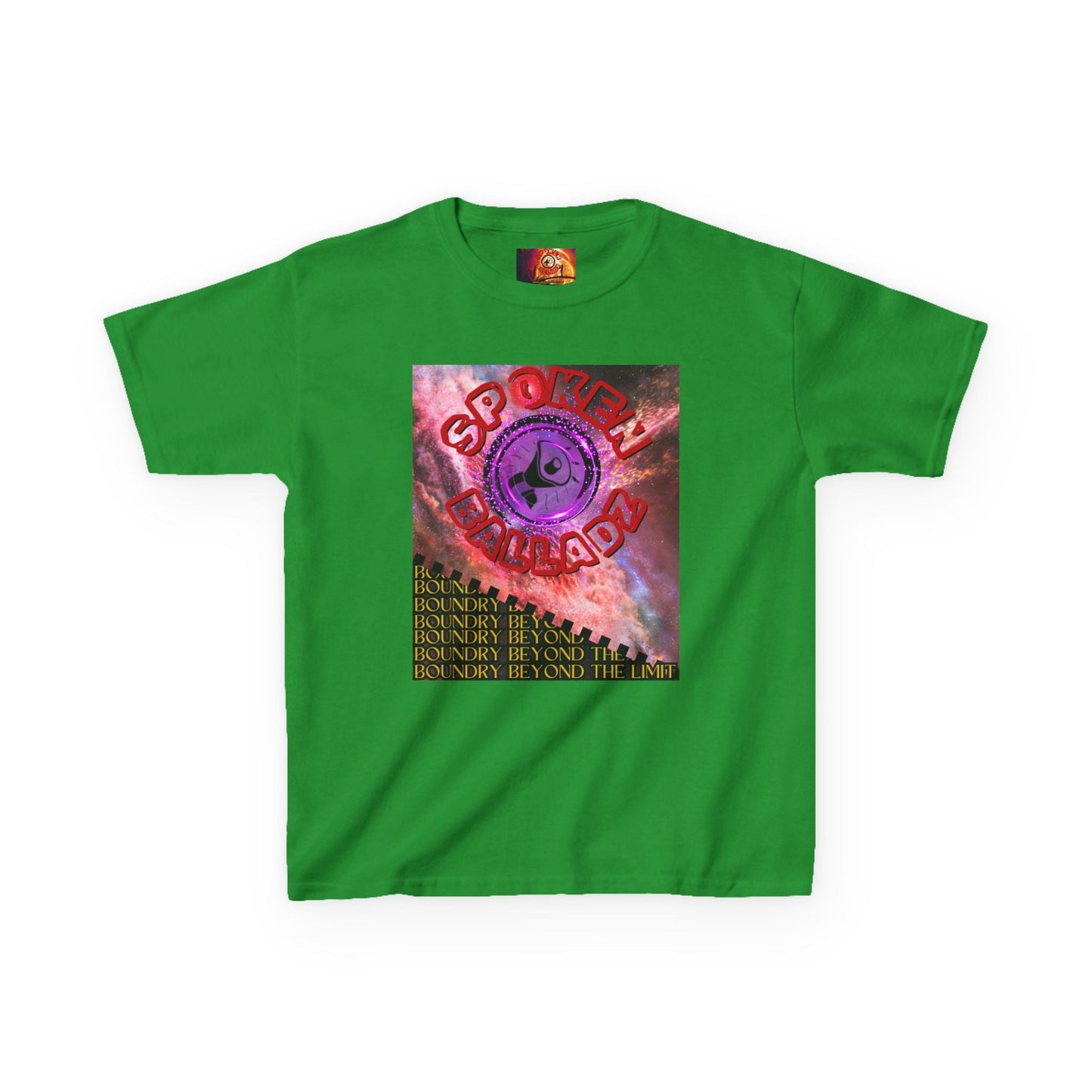 Spoken Balladz - Original 'Sound Of Creation' Designer Kids T-Shirt Printify