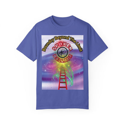 Spoken Balladz Unisex Garment-Dyed 'Ladder 2 Success' T-Shirt Printify