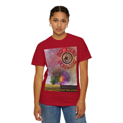 Spoken Balladz Unisex Garment-Dyed 'Spark Of Life' T-Shirt Printify