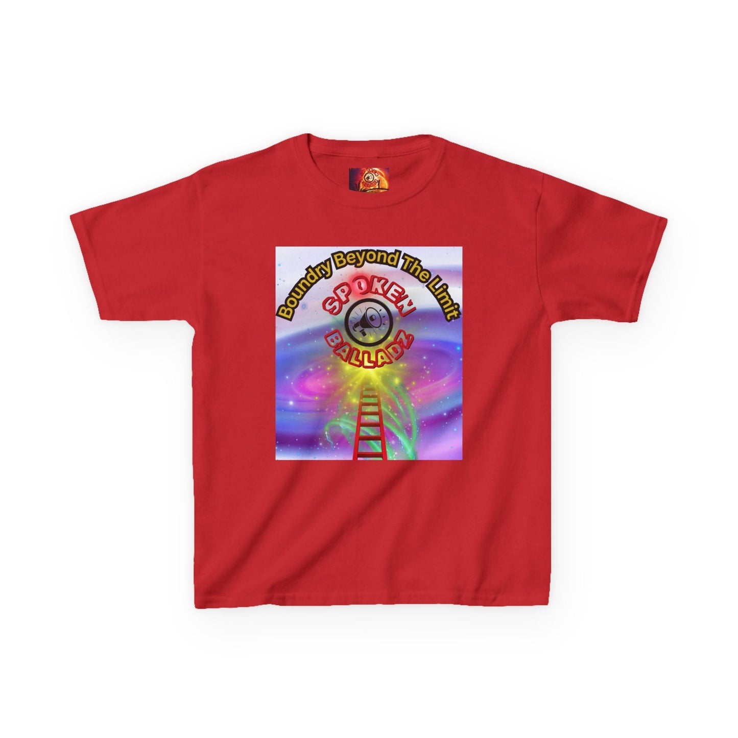 Spoken Balladz - Official 'Ladder 2 Success' Designer Kids T-Shirt Printify