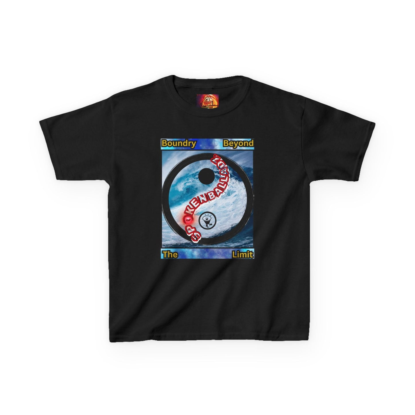 Spoken Balladz - Original 'Ying-Yang' Designer Kids T-Shirt Printify