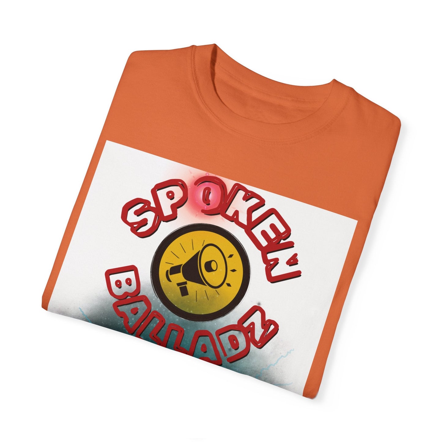 Spoken Balladz Unisex Garment-Dyed 'Lawbreaker' T-Shirt Printify