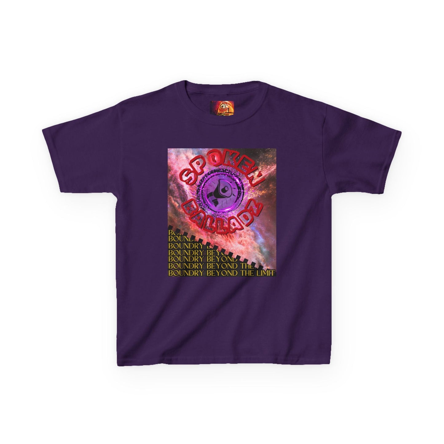 Spoken Balladz - Original 'Sound Of Creation' Designer Kids T-Shirt Printify