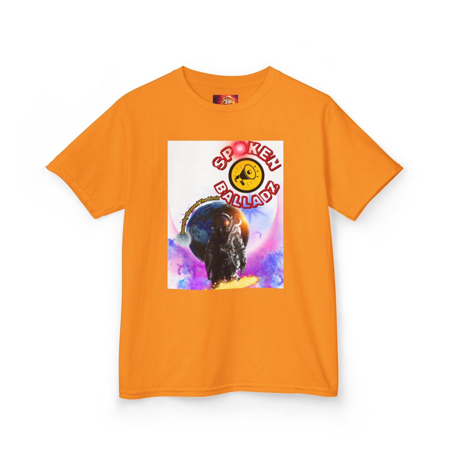 Spoken Balladz - Original 'Comsic Astronaut' Designer Kids T-Shirt Printify