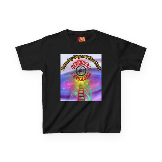 Spoken Balladz - Official 'Ladder 2 Success' Designer Kids T-Shirt Printify