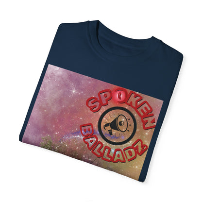 Spoken Balladz Unisex Garment-Dyed 'Spark Of Life' T-Shirt Printify