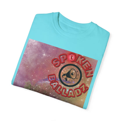 Spoken Balladz Unisex Garment-Dyed 'Spark Of Life' T-Shirt Printify