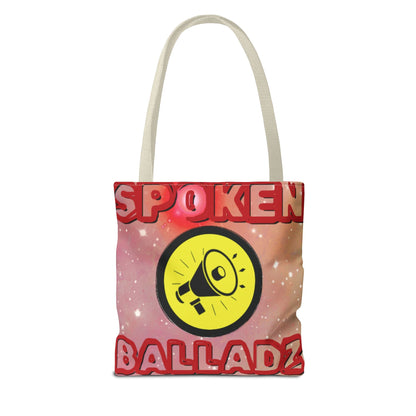 Spoken Balladz 'Signature Logo' Tote Bag Printify