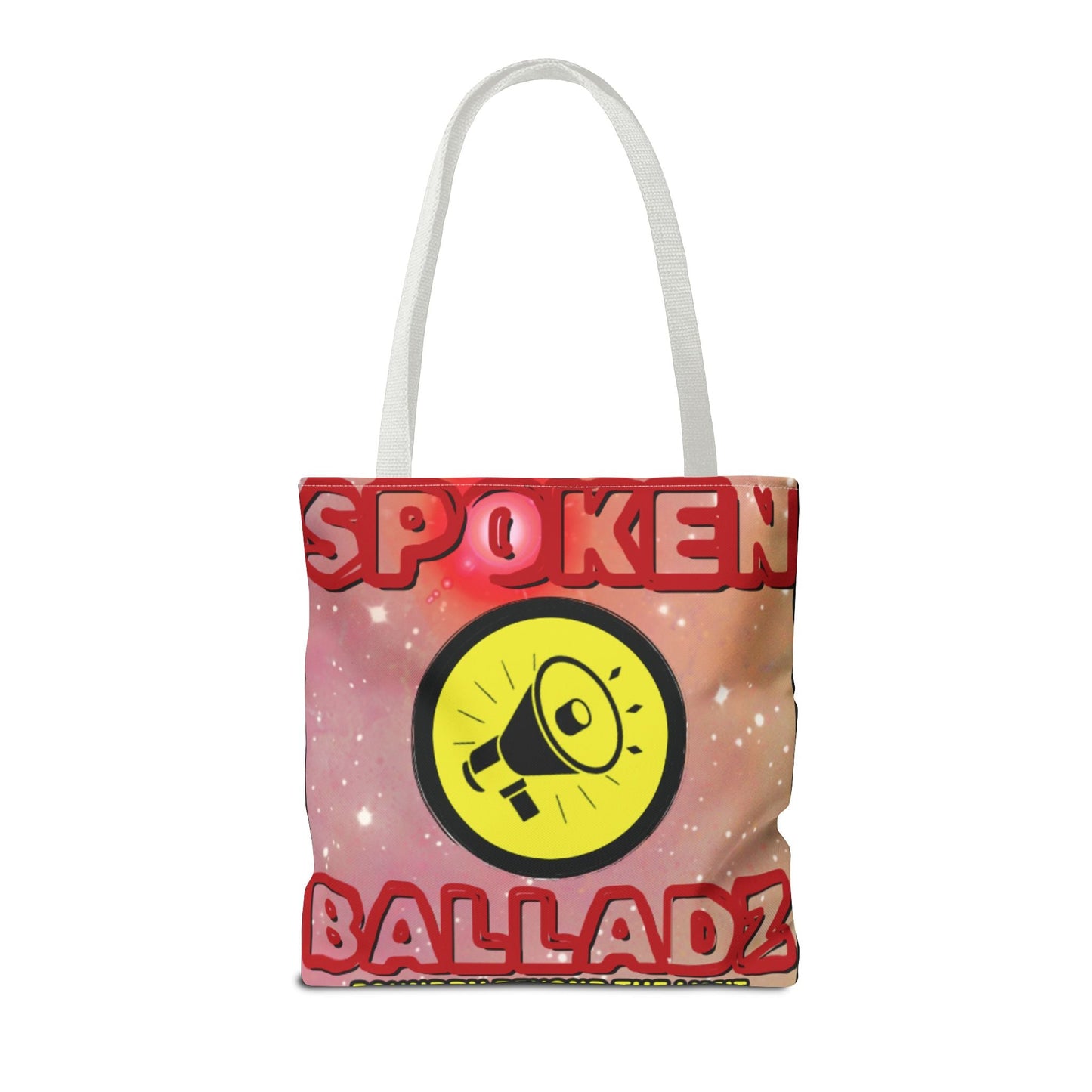 Spoken Balladz 'Signature Logo' Tote Bag Printify