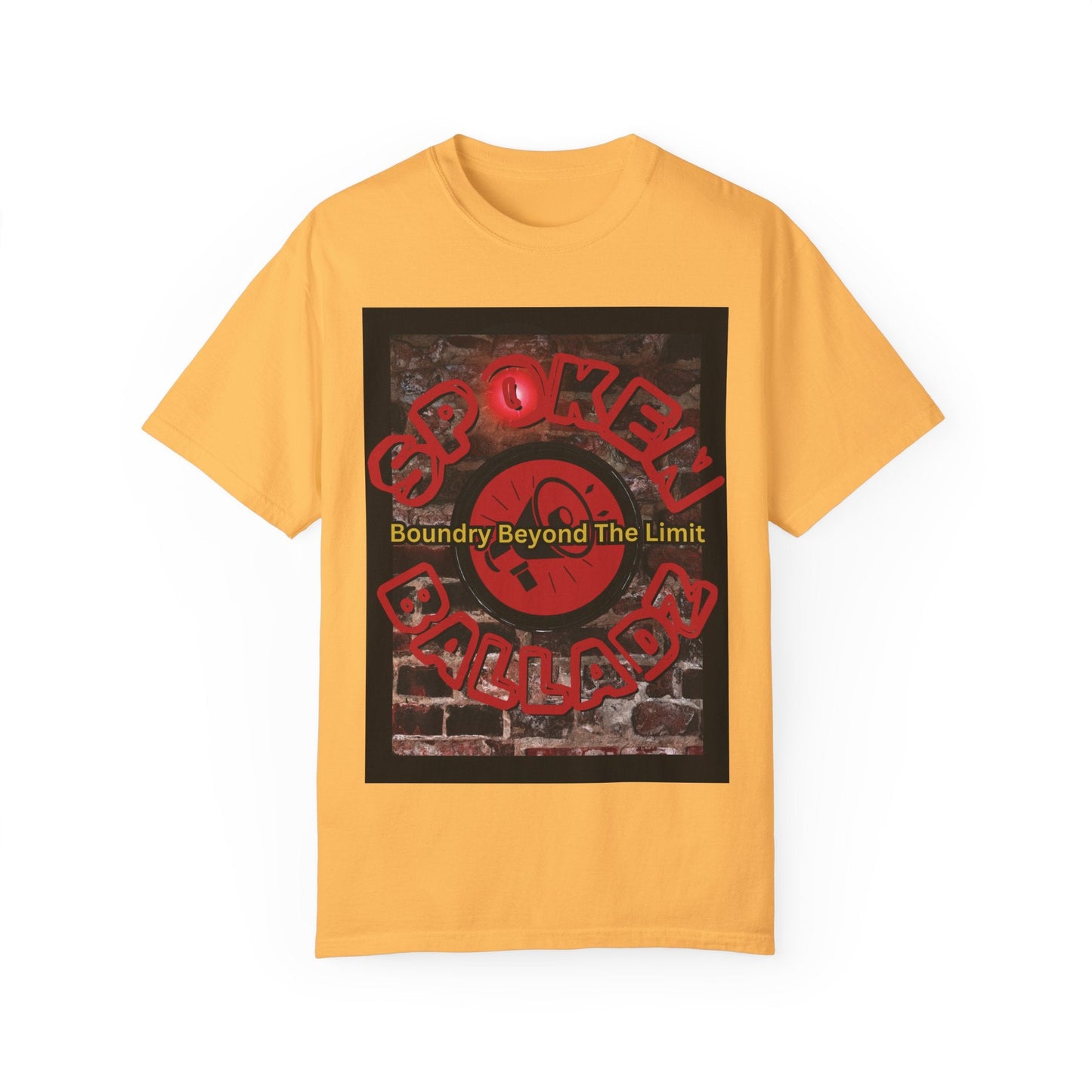 Spoken Balladz Unisex Garment-Dyed 'OG On The Brickz' T-Shirt Printify