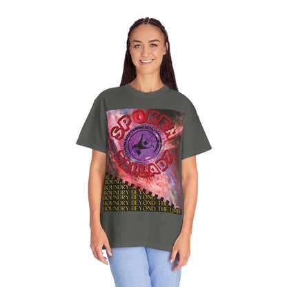 Spoken Balladz Unisex Garment-Dyed 'Sound Of Creation' T-Shirt Printify