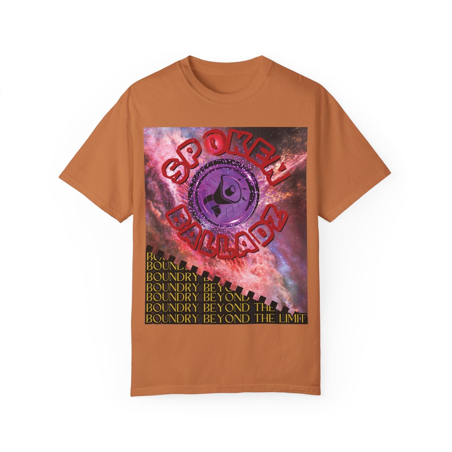 Spoken Balladz Unisex Garment-Dyed 'Sound Of Creation' T-Shirt Printify