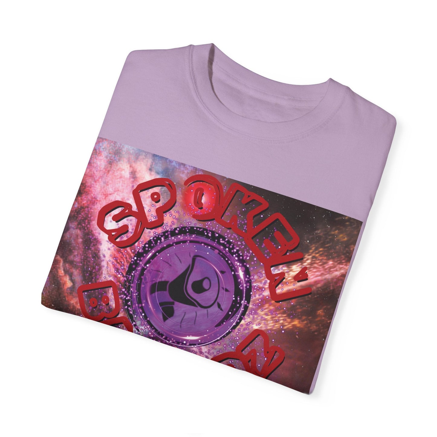 Spoken Balladz Unisex Garment-Dyed 'Sound Of Creation' T-Shirt Printify