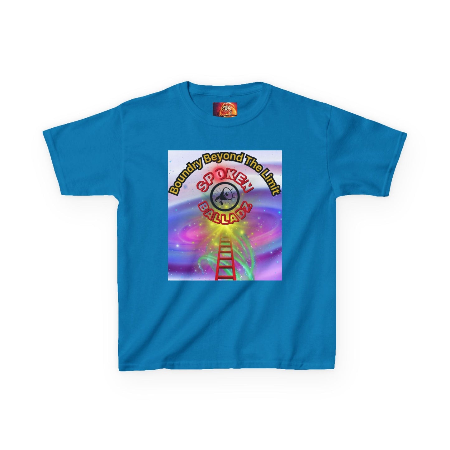 Spoken Balladz - Official 'Ladder 2 Success' Designer Kids T-Shirt Printify