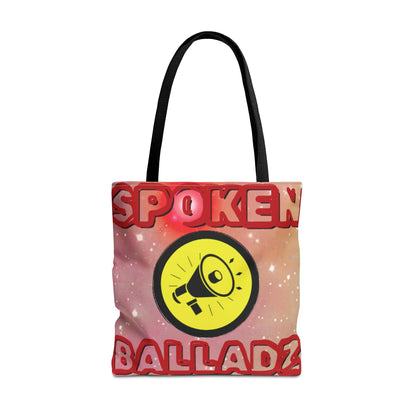 Spoken Balladz 'Signature Logo' Tote Bag Printify