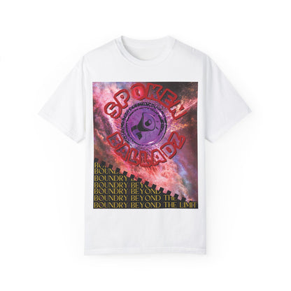 Spoken Balladz Unisex Garment-Dyed 'Sound Of Creation' T-Shirt Printify