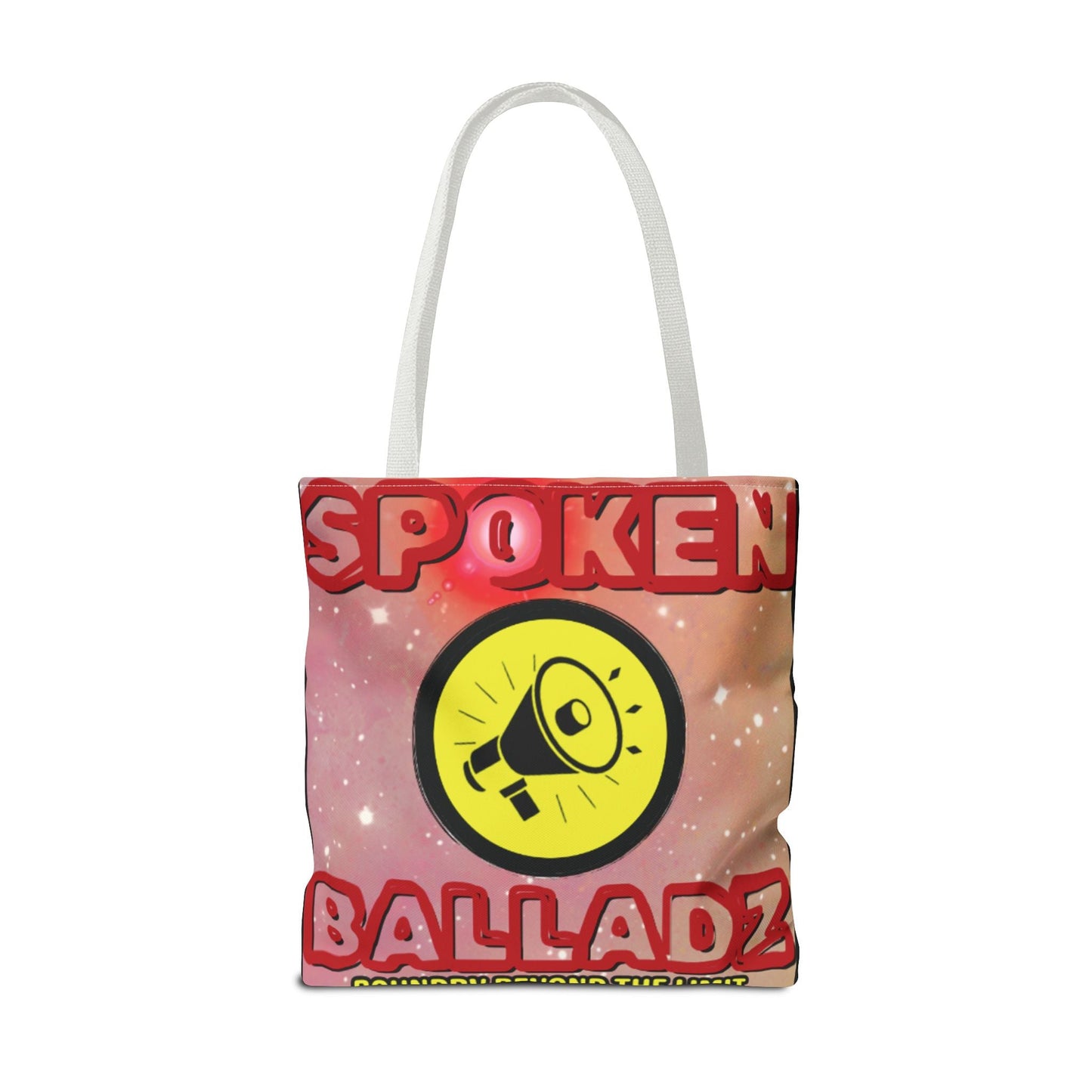 Spoken Balladz 'Signature Logo' Tote Bag Printify