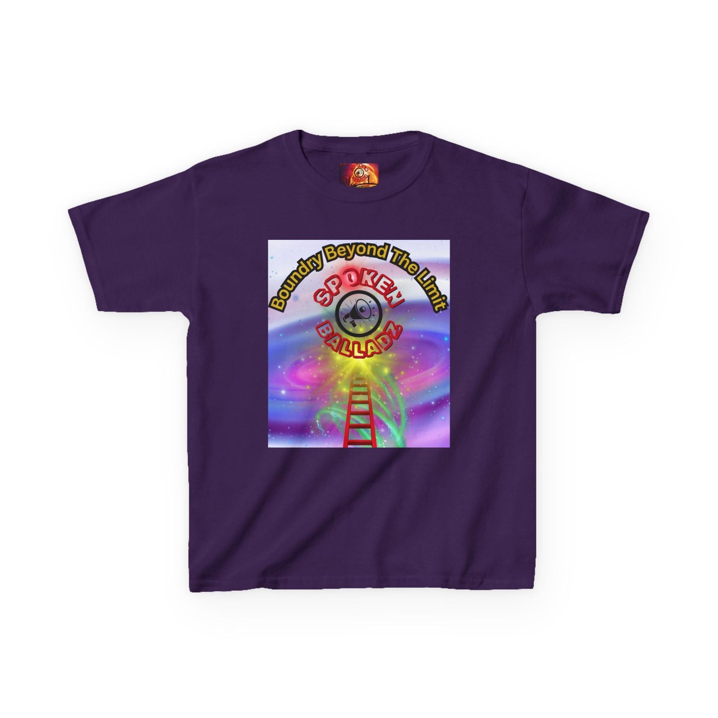 Spoken Balladz - Official 'Ladder 2 Success' Designer Kids T-Shirt Printify