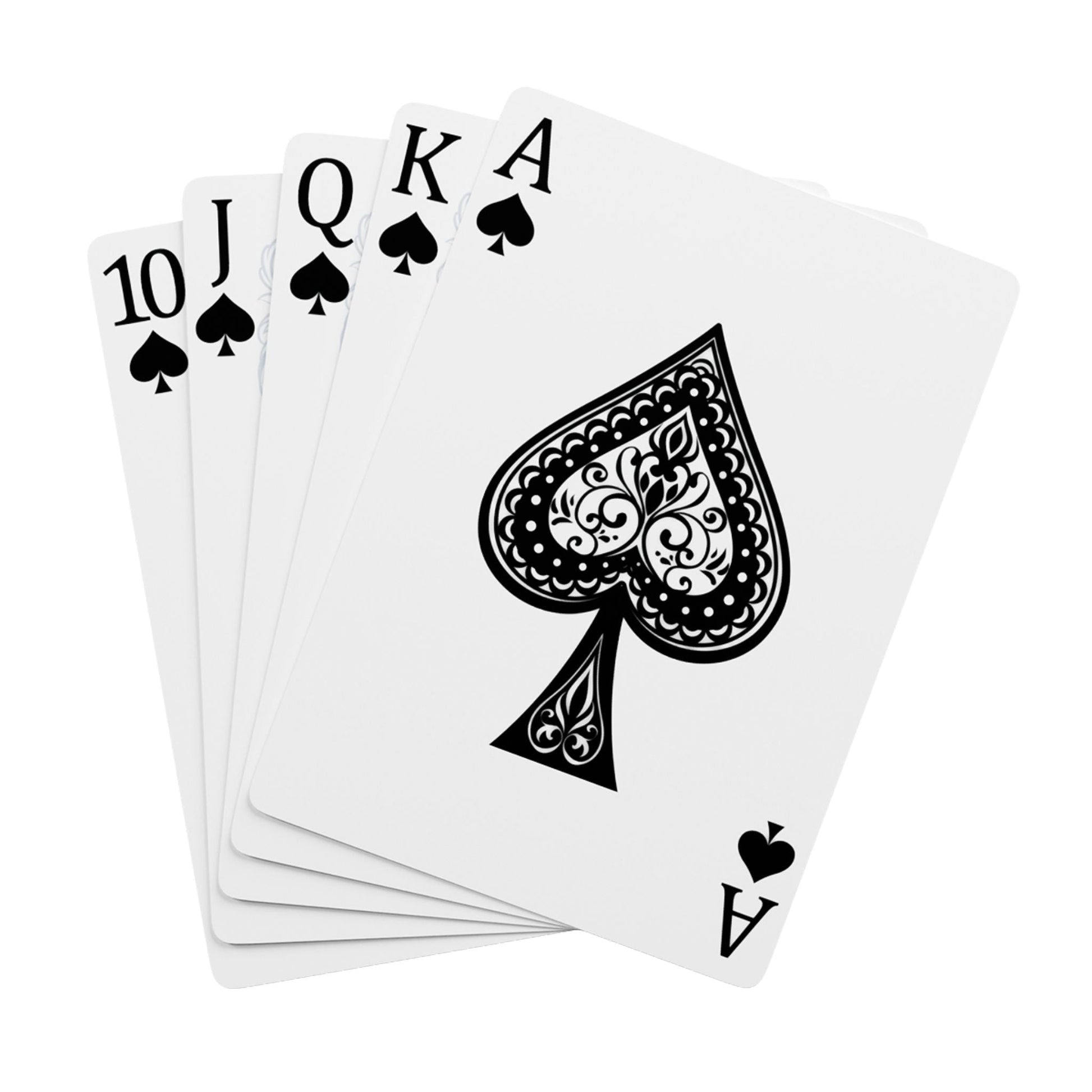 Spoken Balladz 'Say It Twice' Playing Cards Printify