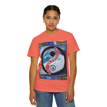 Spoken Balladz Unisex Garment-Dyed 'Ying Yang' T-Shirt Printify