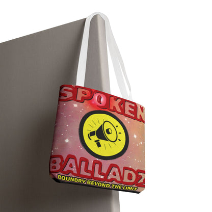 Spoken Balladz 'Signature Logo' Tote Bag Printify