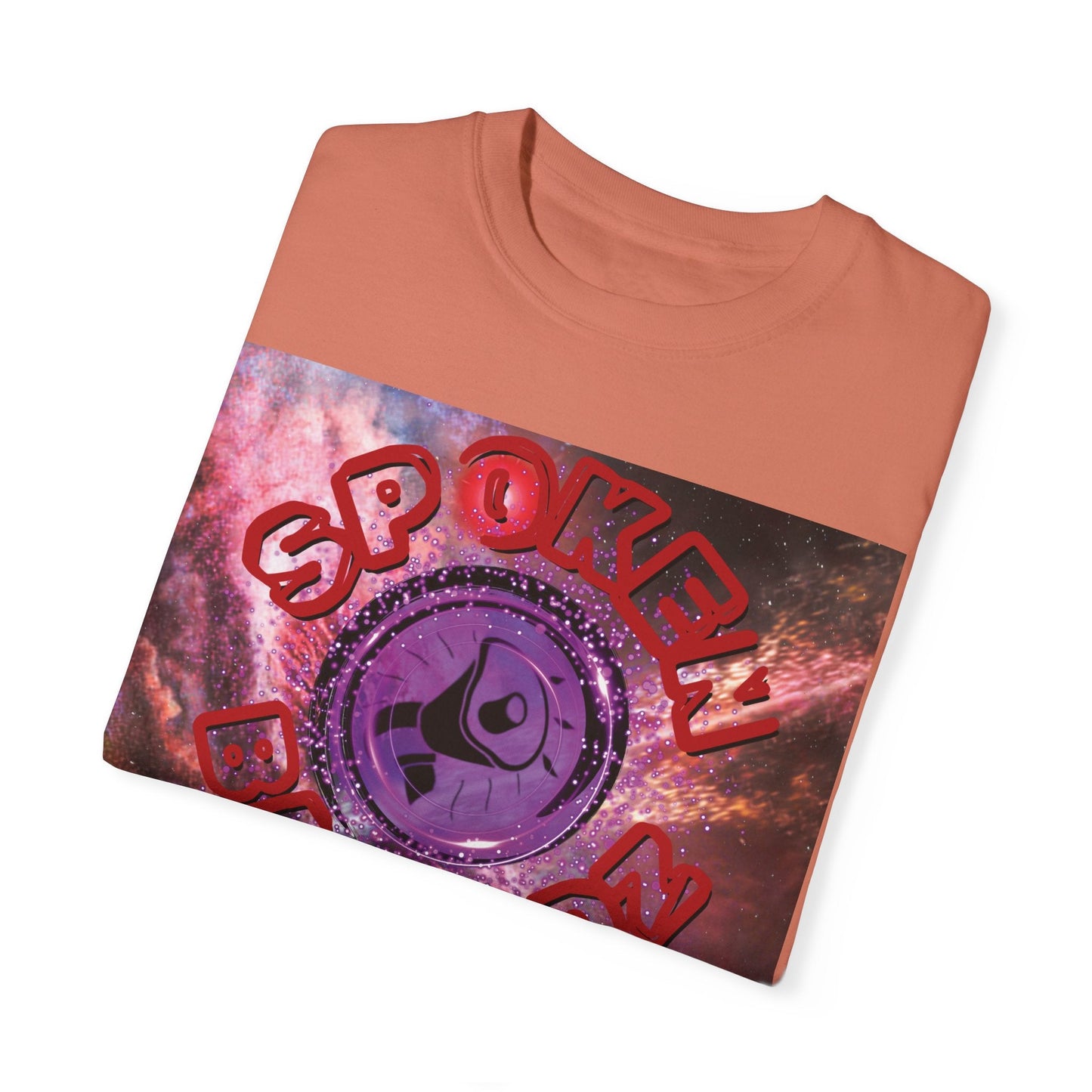 Spoken Balladz Unisex Garment-Dyed 'Sound Of Creation' T-Shirt Printify