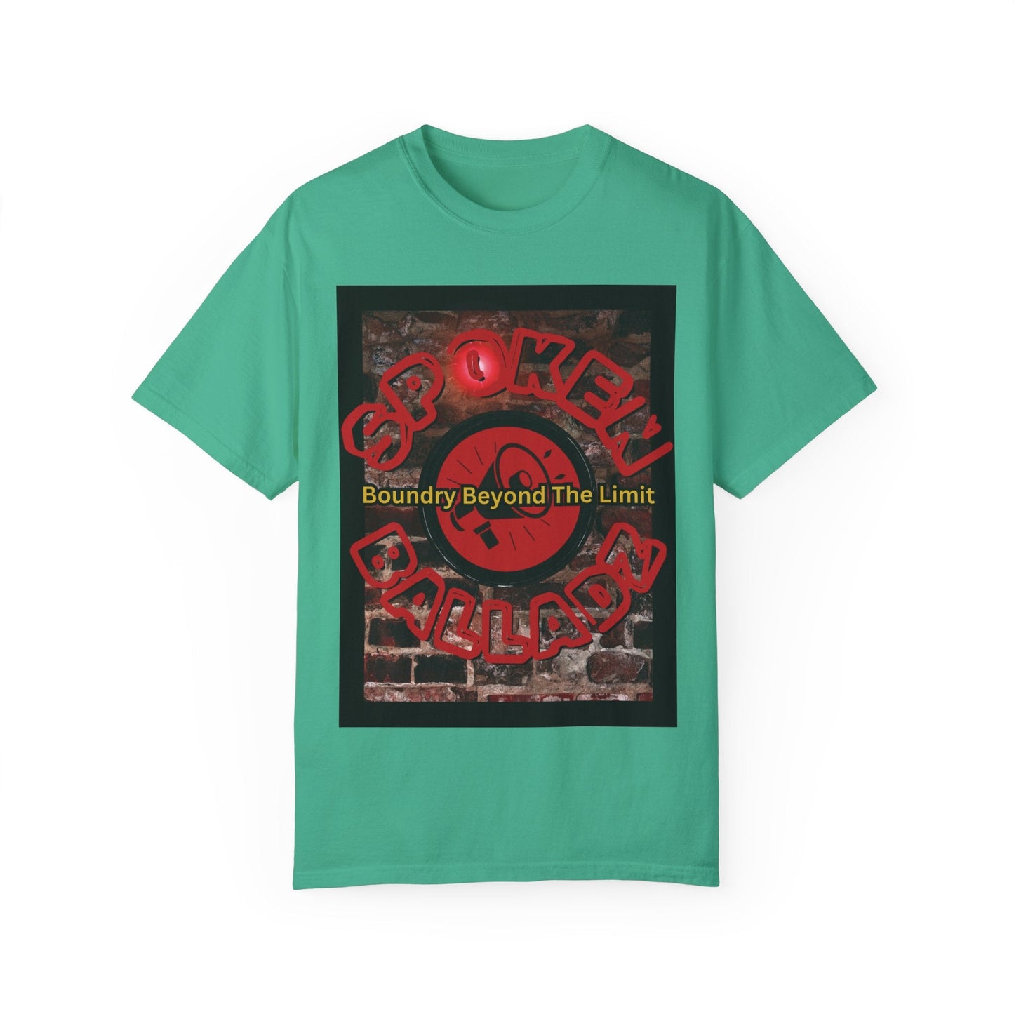 Spoken Balladz Unisex Garment-Dyed 'OG On The Brickz' T-Shirt Printify