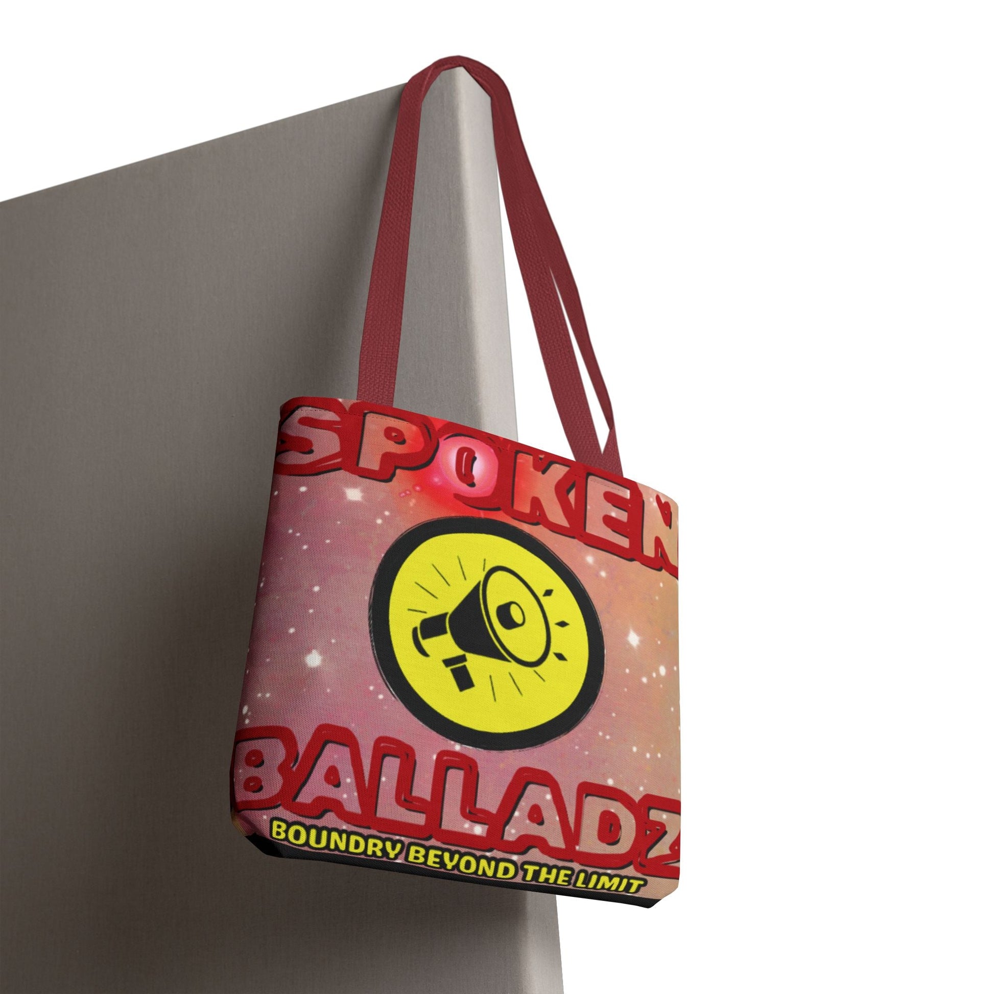 Spoken Balladz 'Signature Logo' Tote Bag Printify