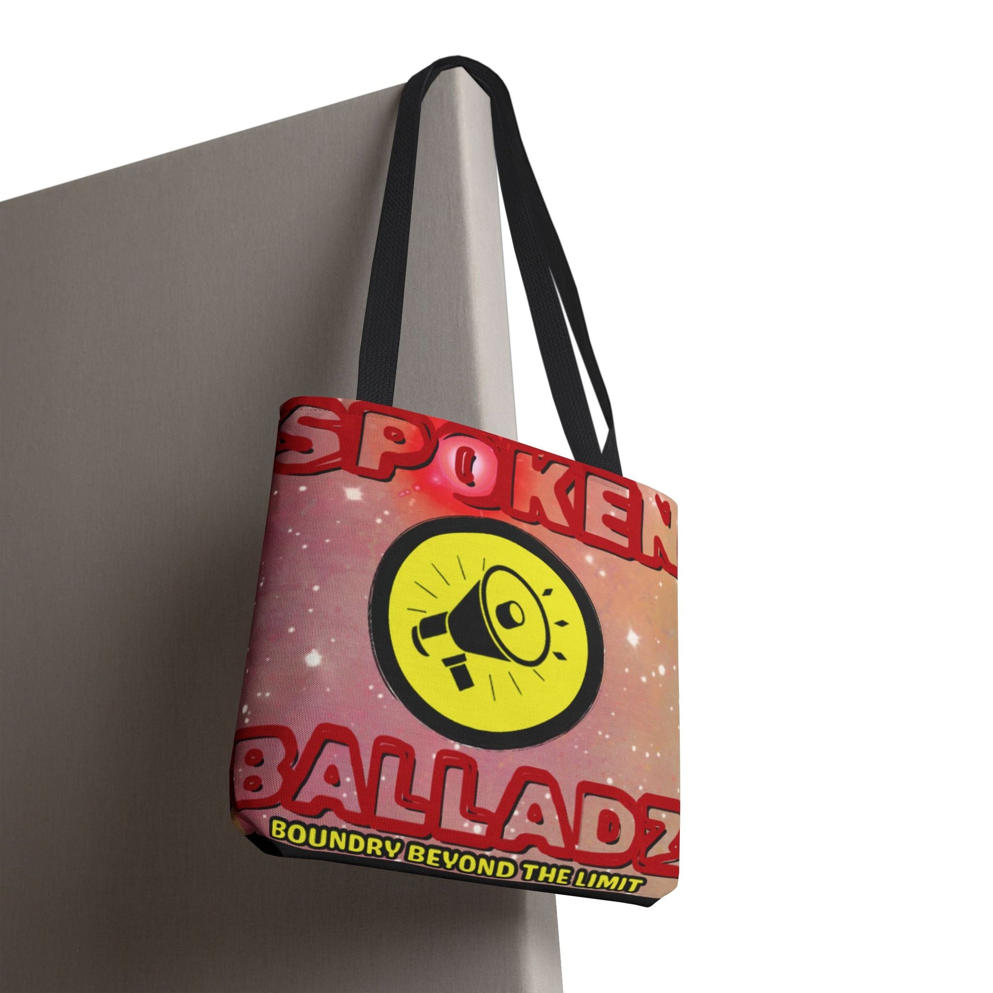 Spoken Balladz 'Signature Logo' Tote Bag Printify