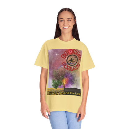 Spoken Balladz Unisex Garment-Dyed 'Spark Of Life' T-Shirt Printify