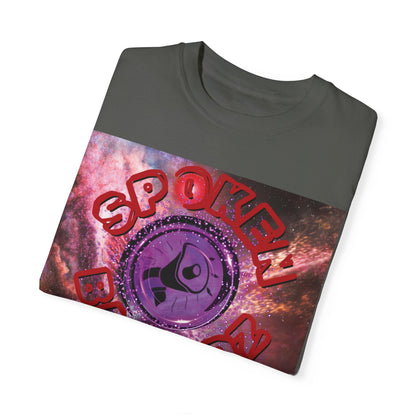 Spoken Balladz Unisex Garment-Dyed 'Sound Of Creation' T-Shirt Printify