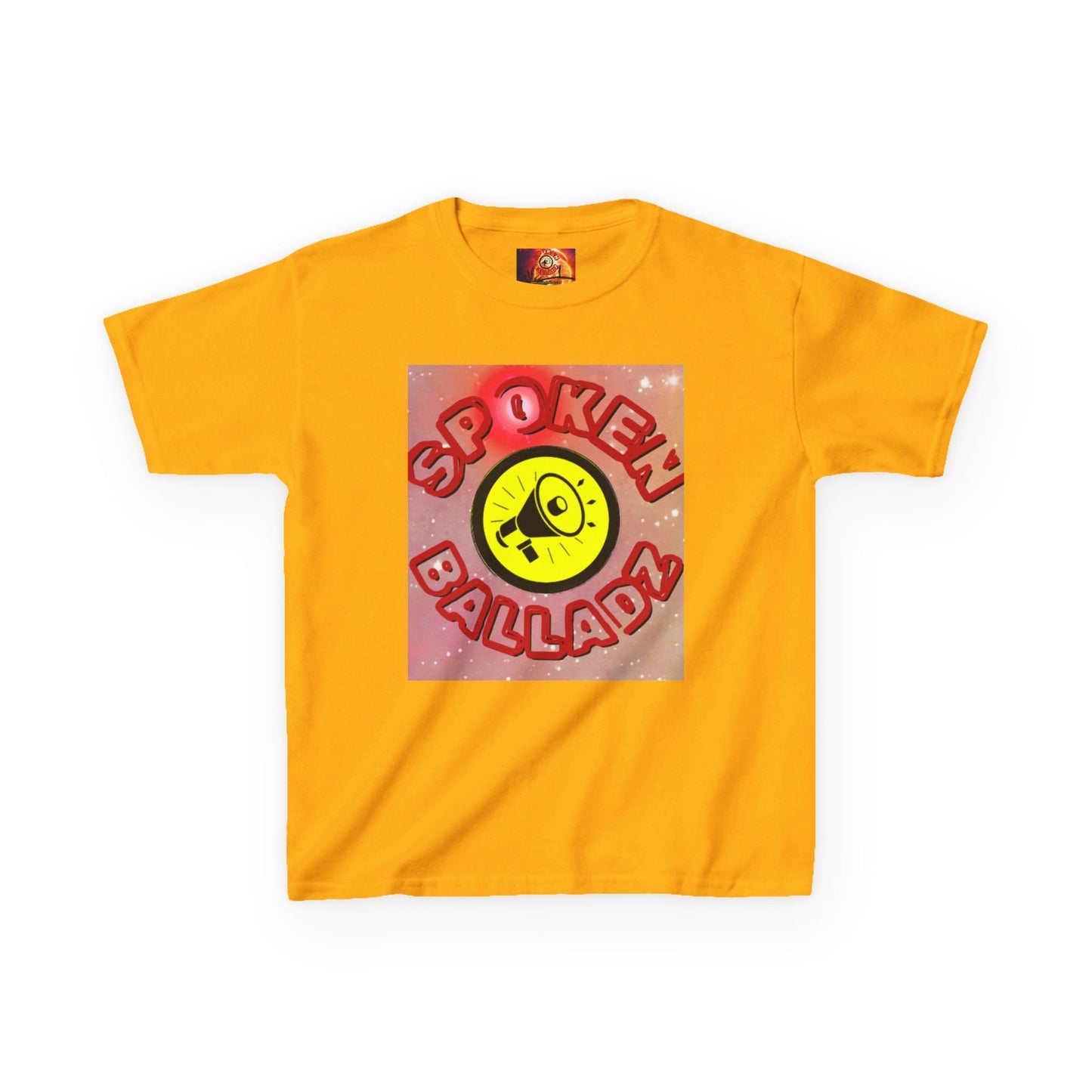 Spoken Balladz - Original 'Signature Logo' Designer Kids T-Shirt Printify