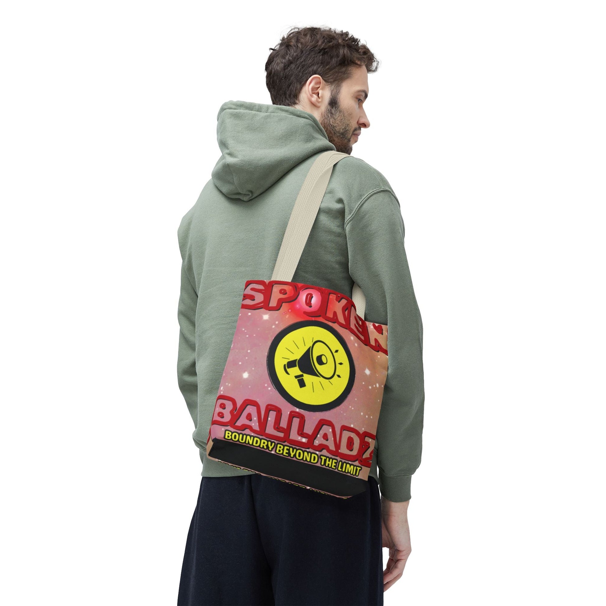 Spoken Balladz 'Signature Logo' Tote Bag Printify